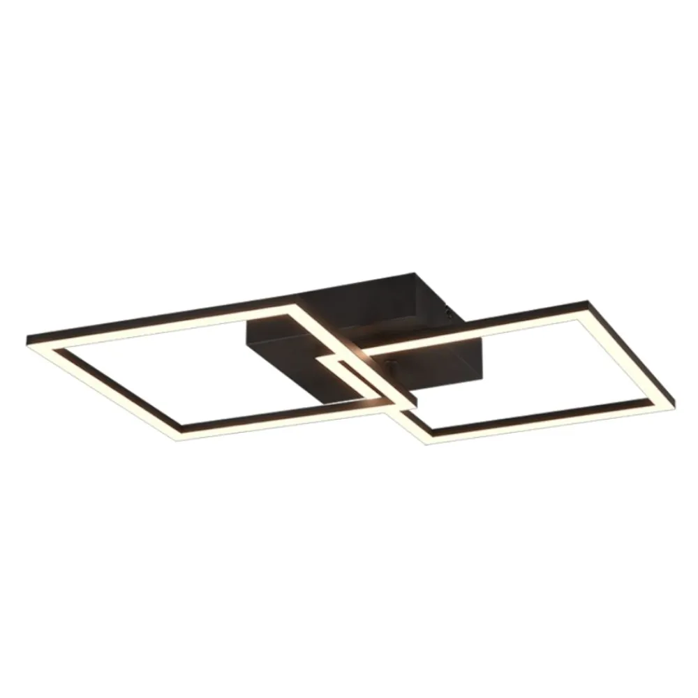 Plafoniere Moderne-Selezionato da Mazzolaluce Plafoniera moderna da salotto led 3000k orientabile