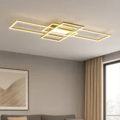 Plafoniere Moderne-Selezionato da Mazzolaluce Plafoniera moderna dimmerabile led da 3000k a 6500k con telecomando