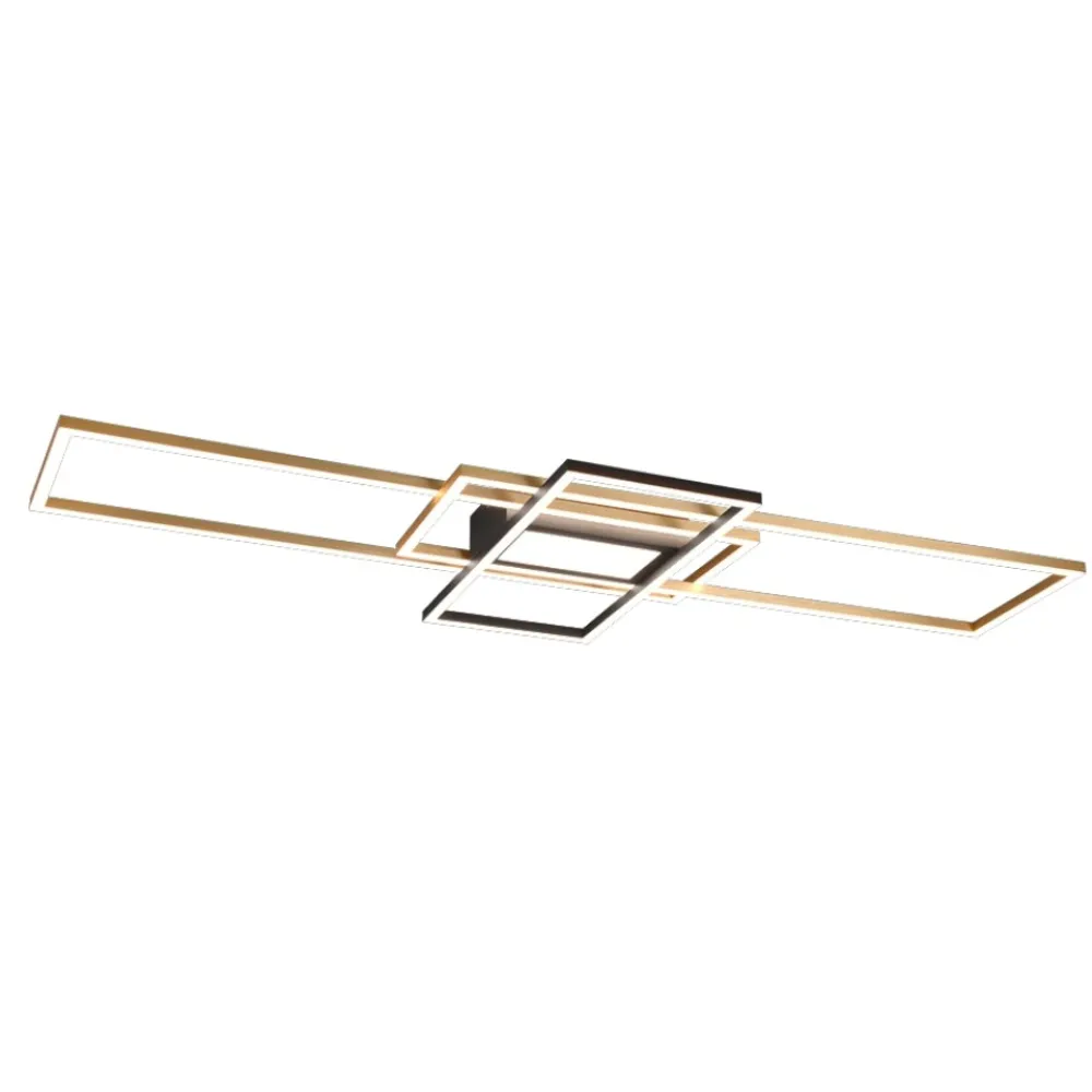 Plafoniere Moderne-Selezionato da Mazzolaluce Plafoniera moderna dimmerabile led da 3000k a 6500k con telecomando