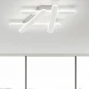 Plafoniere Moderne-Selezionato da Mazzolaluce Plafoniera moderna led 3000k dimmerabile bianca design