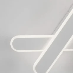 Plafoniere Moderne-Selezionato da Mazzolaluce Plafoniera moderna led 3000k dimmerabile bianca design