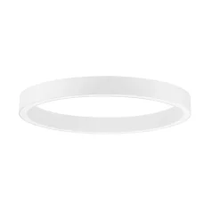 Lampadari Moderni-Selezionato da Mazzolaluce Plafoniera moderna led 3000k dimmerabile cerchio bianco 80 cm