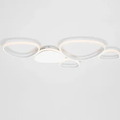 Plafoniere Moderne-Selezionato da Mazzolaluce Plafoniera moderna led 3200k per salotto