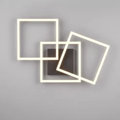 Plafoniere Moderne-Selezionato da Mazzolaluce Plafoniera moderna nera led 3000k orientabile
