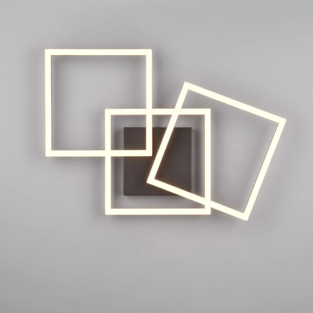 Plafoniere Moderne-Selezionato da Mazzolaluce Plafoniera moderna nera led 3000k orientabile