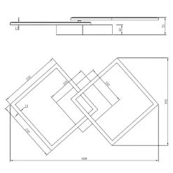 Plafoniere Moderne-Selezionato da Mazzolaluce Plafoniera moderna orientabile led 3000k colore rame