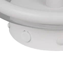 Plafoniere Moderne-Selezionato da Mazzolaluce Plafoniera moderna per cucina vetro trasparente led 26w 4000k