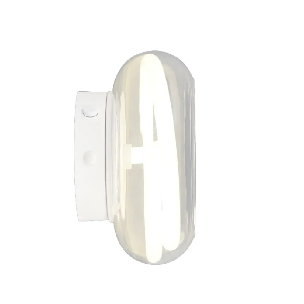 Plafoniere Moderne-Selezionato da Mazzolaluce Plafoniera moderna per cucina vetro trasparente led 26w 4000k