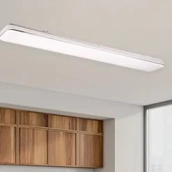 Plafoniere Moderne-Selezionato da Mazzolaluce Plafoniera moderna rettangolare led 4000k moderna dimmerabile
