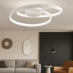 Plafoniere Moderne-Perenz Illuminazione Plafoniera moderna ritmo bianca led cct 3000k 4000k 6000k perenz