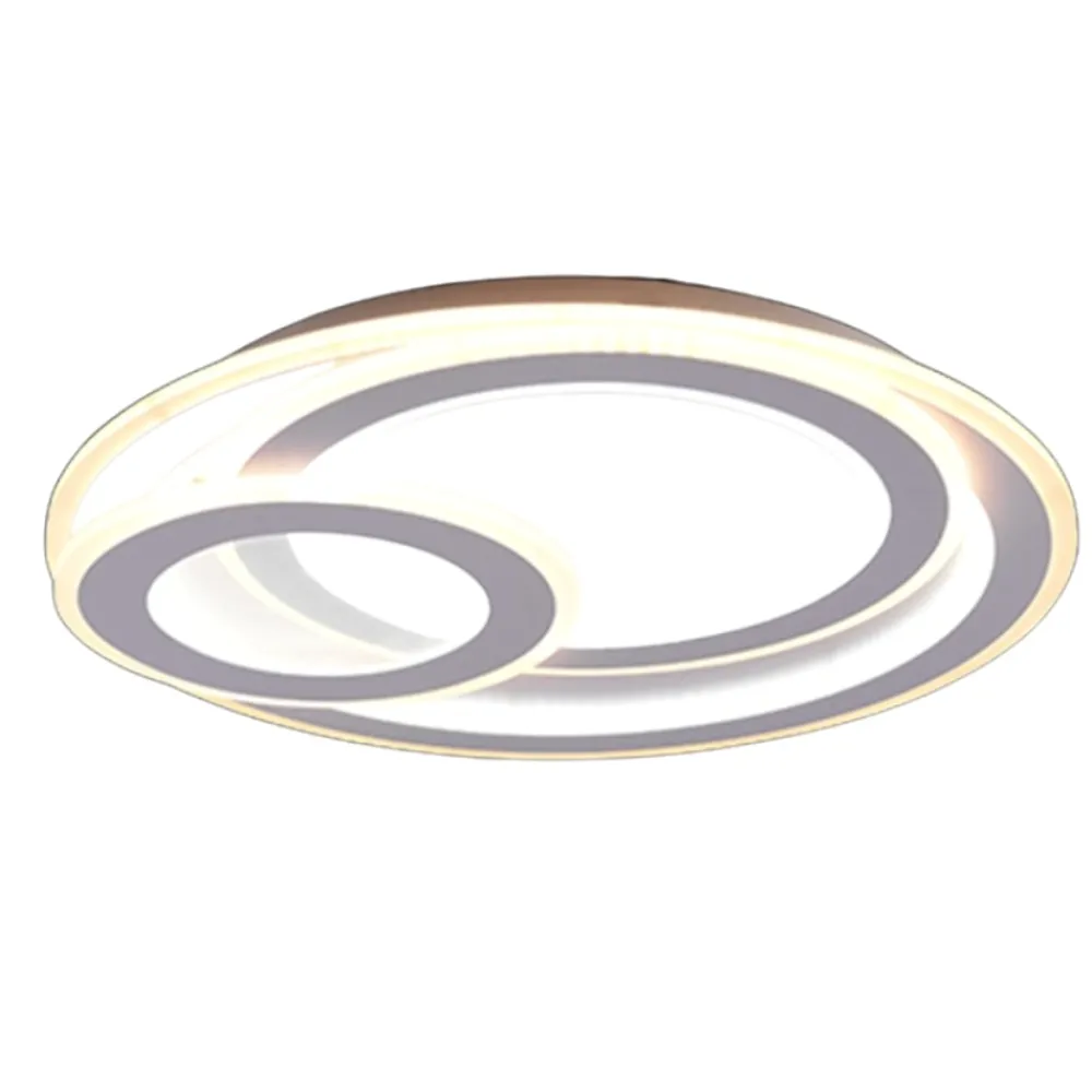 Plafoniere Moderne-Selezionato da Mazzolaluce Plafoniera moderna rotonda led da 2700k a 6000k per salotto