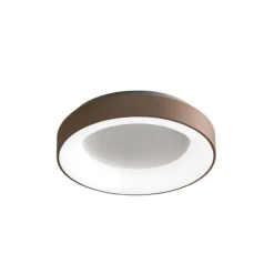 Plafoniere Moderne-Vivida International Plafoniera moderna rotonda sabbia 40w 3000k 4000k dimmerabile vivida inner-r