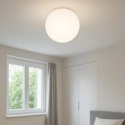 Plafoniere Moderne-Linea Light Plafoniera moderna sfera led 3000k oh! 28cm