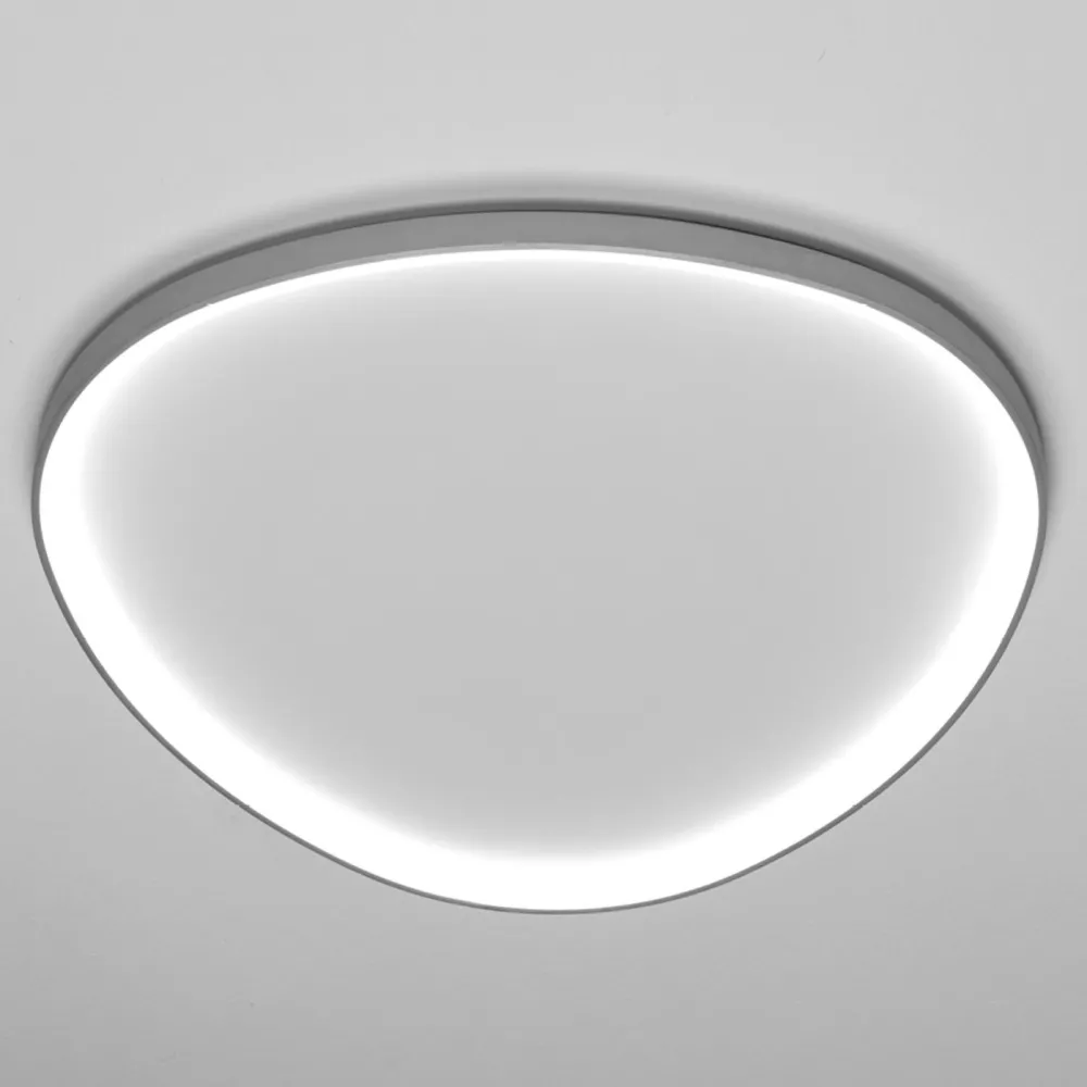 Plafoniere Moderne-Vivida International Plafoniera moderna titanio led 60w 3000k 4000k vivida lifering