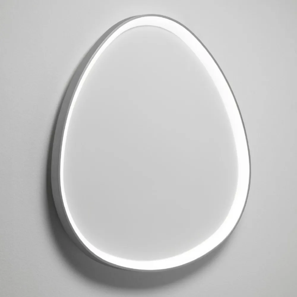 Plafoniere Moderne-Vivida International Plafoniera moderna titanio led 60w 3000k 4000k vivida lifering