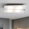 Plafoniere Moderne-Top Light Plafoniera moderna toplight in vetro 50cm design rettangolare