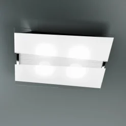 Plafoniere Moderne-Top Light Plafoniera moderna toplight in vetro 50cm design rettangolare