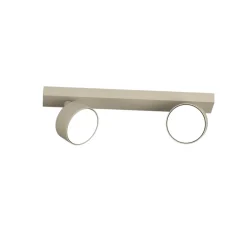 Plafoniere Moderne-Top Light Plafoniera moderna toplight con due luci orientabili sabbia