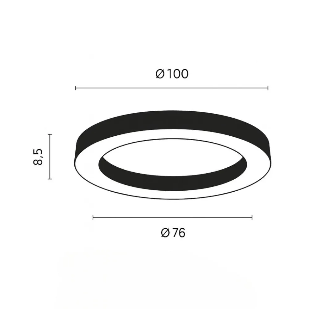 Plafoniere Moderne-Ondaluce Plafoniera moerna globus led 3000k 4000k dimmerabile oro 100cm