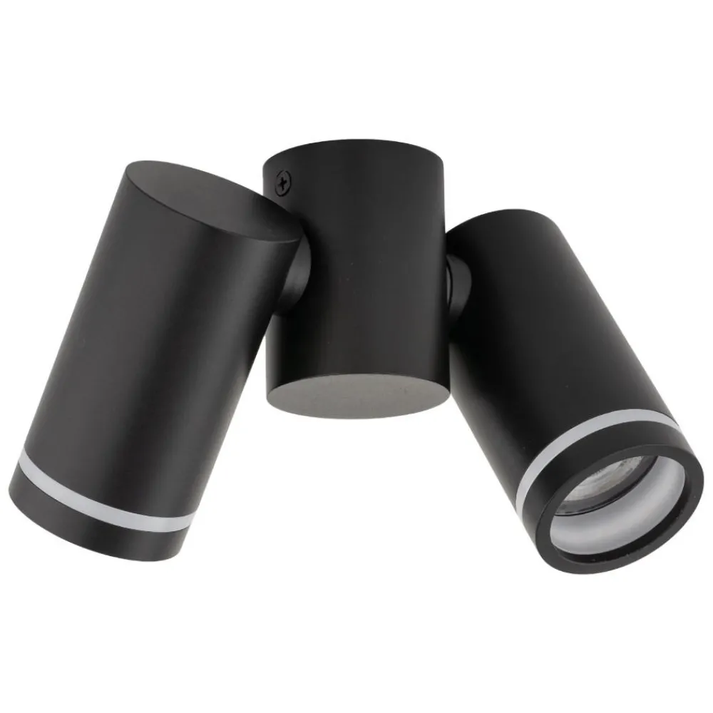 Plafoniere Moderne-Selezionato da Mazzolaluce Plafoniera nera da cucina con faretti orientabili da soffitto
