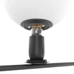 Plafoniere Moderne-Top Light Plafoniera nera moderna holly