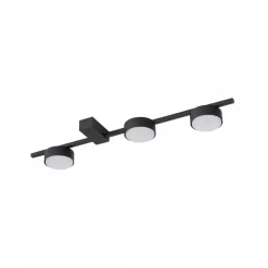 Plafoniere Moderne-Selezionato da Mazzolaluce Plafoniera nera per cucina moderna design luminosa