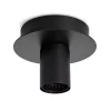 Plafoniere Moderne-Perenz Illuminazione Plafoniera nero rosone da cucina moderna