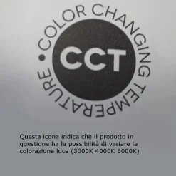 Plafoniere Moderne-Perenz Illuminazione Plafoniera net bianca perenz led 30w cct design moderna