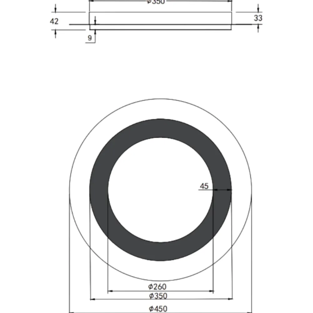 Plafoniere Moderne-Selezionato da Mazzolaluce Plafoniera nickel rotonda led 2700k a 6500k moderna con telecomando