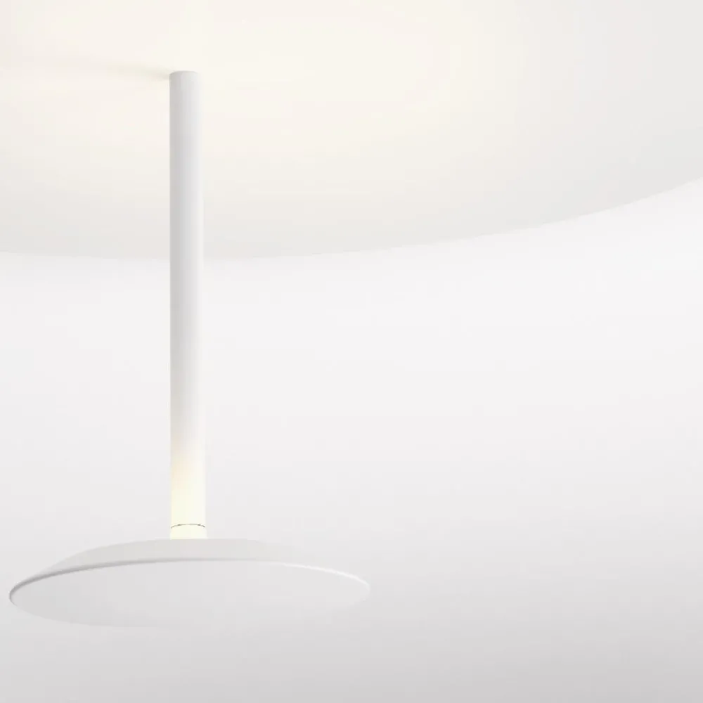 Plafoniere Moderne-Selezionato da Mazzolaluce Plafoniera nina led 30w 3000k dimmerabile bianca per camera da letto
