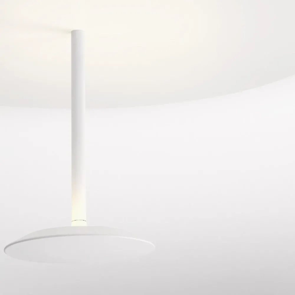 Plafoniere Moderne-Selezionato da Mazzolaluce Plafoniera nina moderna bianca led 15w 3000k dimmerabile