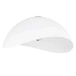 Plafoniere Moderne-Selezionato da Mazzolaluce Plafoniera opi cupola 50cm semisfera bianca moderna