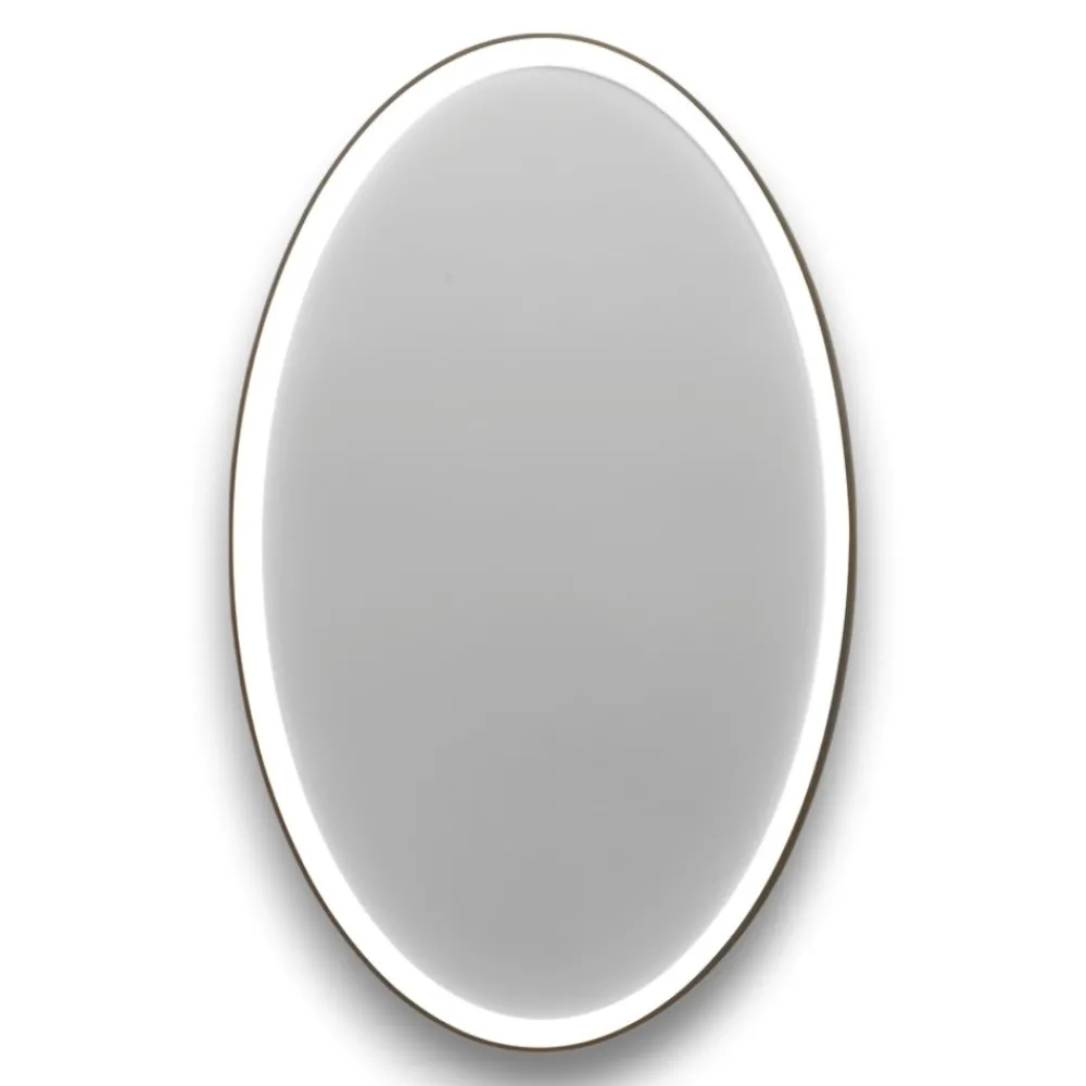 Plafoniere Moderne-Vivida International Plafoniera ovale bronzo led 80w 3000k 4000k dimmerabile vivida lifering-o