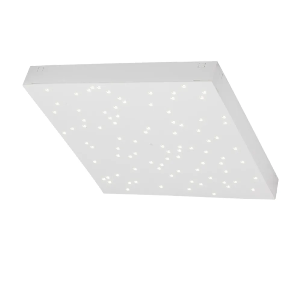 Plafoniere Moderne-Selezionato da Mazzolaluce Plafoniera pannello per camera da letto cielo stellato bianco led 3000k 4000k 8w