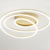 Plafoniere Moderne-Perenz Illuminazione Plafoniera per camera da letto oro spira perenz led 3000k
