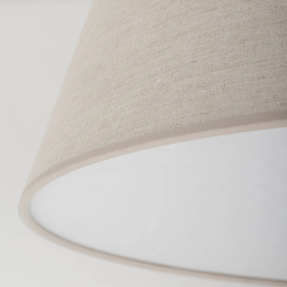 Plafoniere Moderne-Selezionato da Mazzolaluce Plafoniera per camera da letto cono di tessuto da soffitto