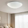Plafoniere Moderne-Fabas Luce Plafoniera per camera da letto rotonda 36cm pandora e27 vetro bianco