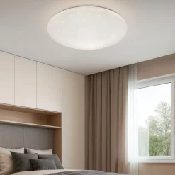 Plafoniere Moderne-Selezionato da Mazzolaluce Plafoniera per camera da letto moderna stellare led da 3000k a 5500k