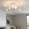 Plafoniere Moderne-Selezionato da Mazzolaluce Plafoniera per camera da letto led 72w 3000k design moderna