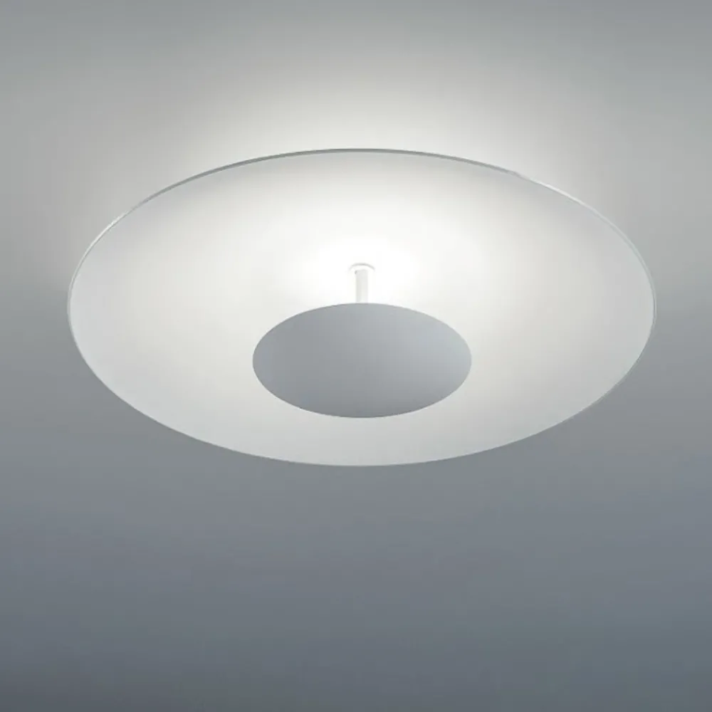Plafoniere Moderne-Linea Light Plafoniera per camera da letto led 3000k horizon bianca