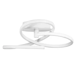 Plafoniere Moderne-Selezionato da Mazzolaluce Plafoniera per camera da letto bianca led 3000k per soggiorno