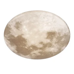 Plafoniere Moderne-Selezionato da Mazzolaluce Plafoniera per cameretta luna led 3000k ip44 moderna