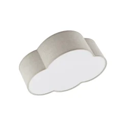 Plafoniere Moderne-Selezionato da Mazzolaluce Plafoniera per cameretta nuvola 43 cm di tessuto lino