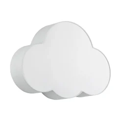 Plafoniere Moderne-Selezionato da Mazzolaluce Plafoniera per camerette nuvola di tessuto grigio 63 cm moderna