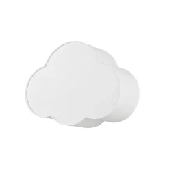 Plafoniere Moderne-Selezionato da Mazzolaluce Plafoniera per camerette nuvola bianca di tessuto 43 cm