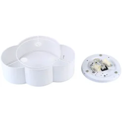 Plafoniere Moderne-Selezionato da Mazzolaluce Plafoniera per camerette nuvola bianca di tessuto 43 cm
