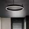 Plafoniere Moderne-Selezionato da Mazzolaluce Plafoniera per cucina circolare nera led 46w 3000k dimmerabile