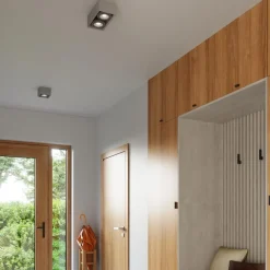 Plafoniere Moderne-Selezionato da Mazzolaluce Plafoniera per cucina con 2 luci portafaretti