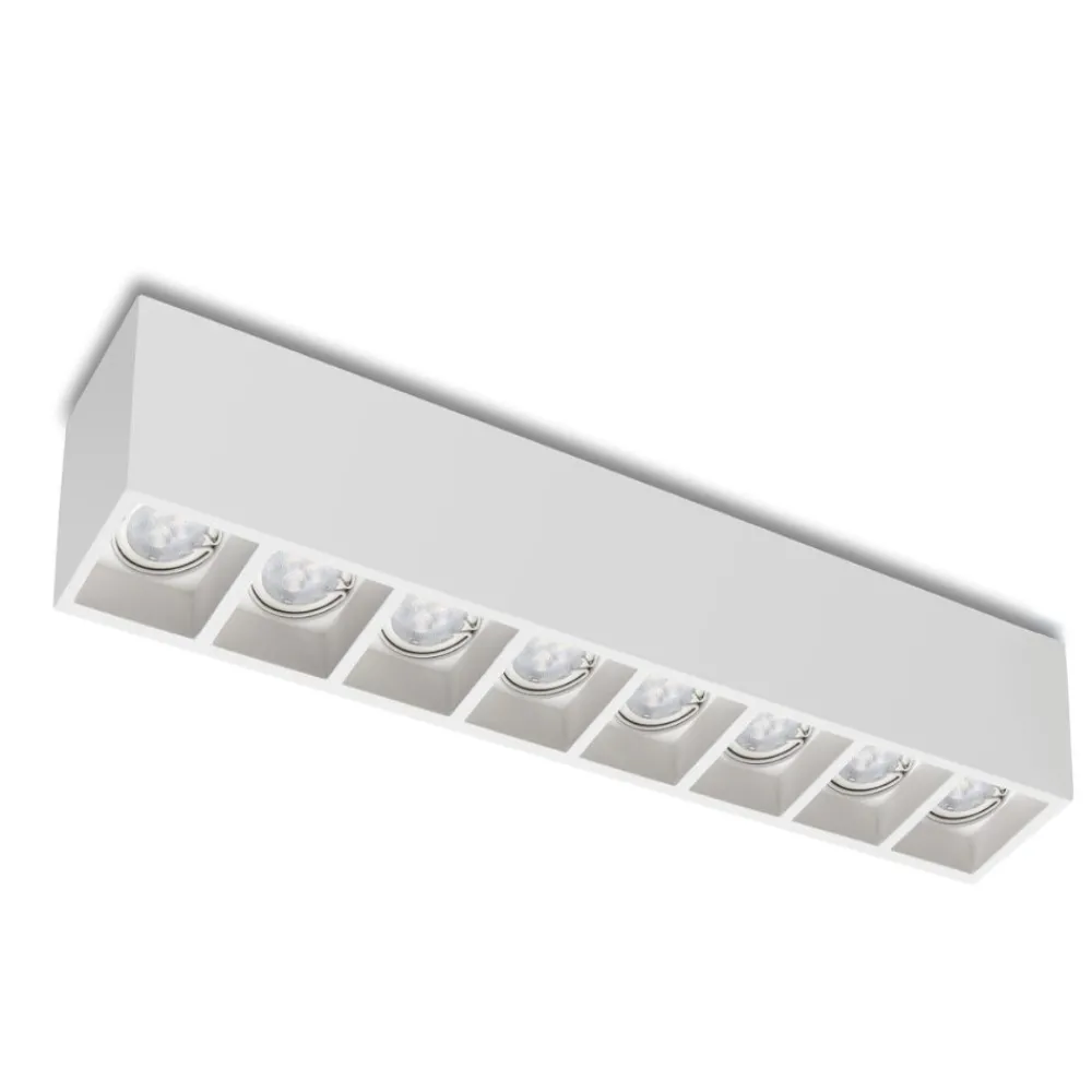 Plafoniere Moderne-Selezionato da Mazzolaluce Plafoniera per cucina da soffitto 8 luci gu10