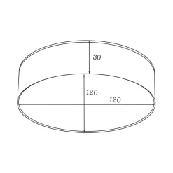 Plafoniere Moderne-Selezionato da Mazzolaluce Plafoniera per cucina led 12w 4000k rotonda 12cm